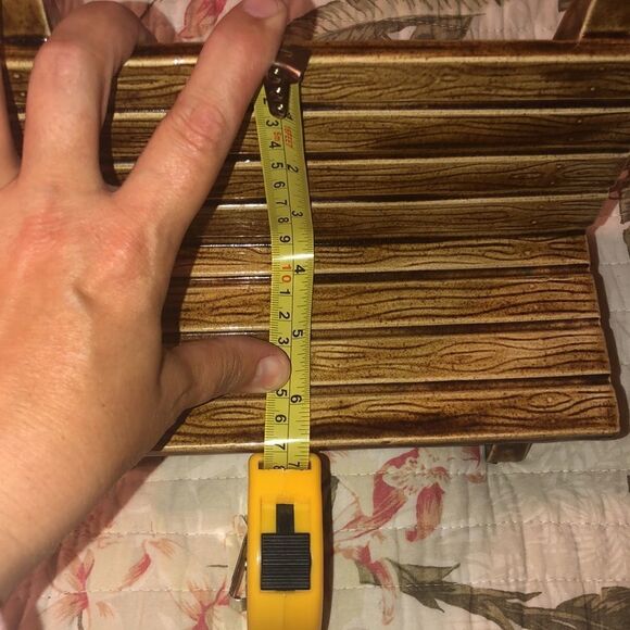 Vintage Ceramic Bench Candle Plant Spice Holder - Picture 8 of 10